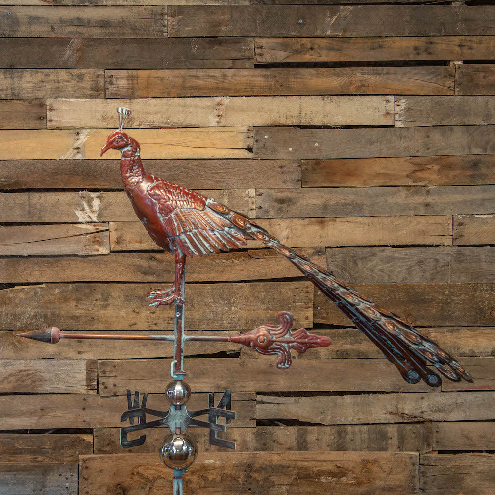 3D Full Body Peacock Weathervane