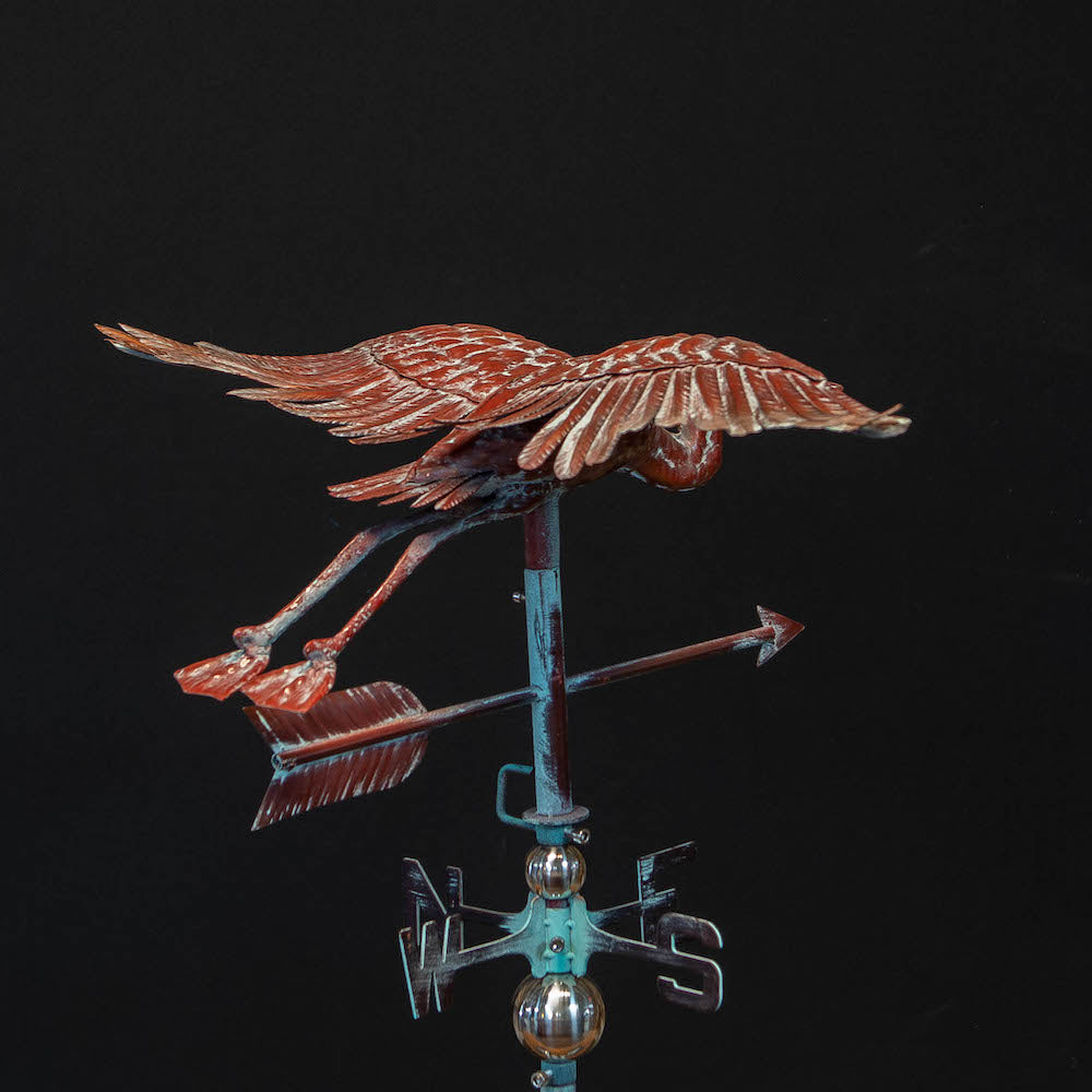 3D Heron Weathervane