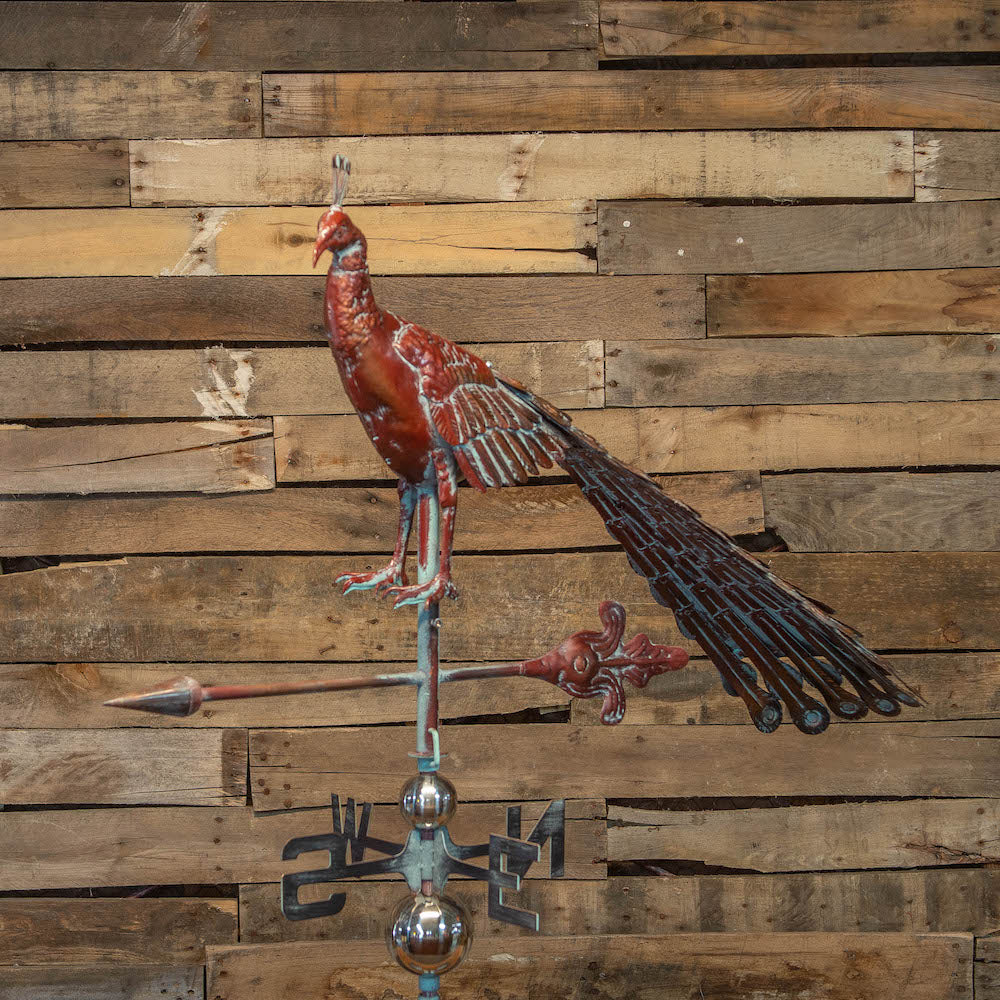 3D Full Body Peacock Weathervane