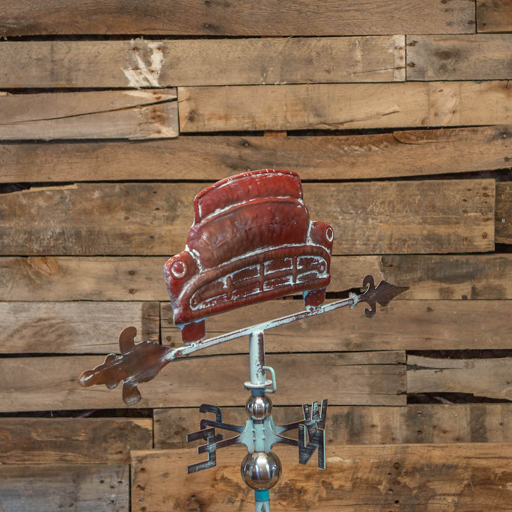 2D Car Front Weathervane