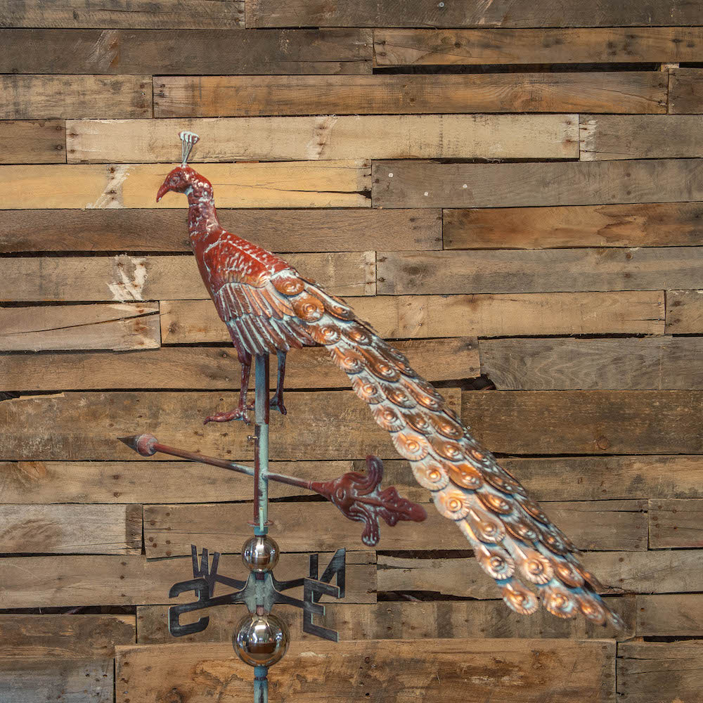 3D Full Body Peacock Weathervane