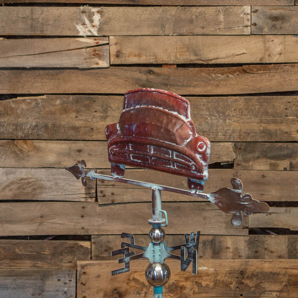 2D Car Front Weathervane