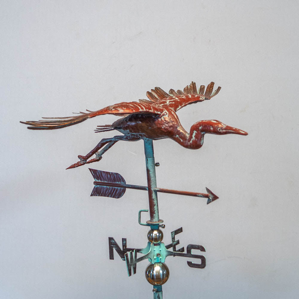 3D Heron Weathervane