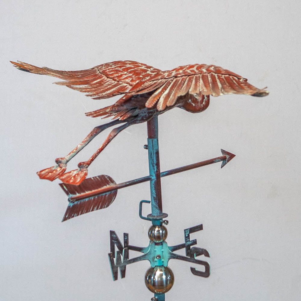 3D Heron Weathervane