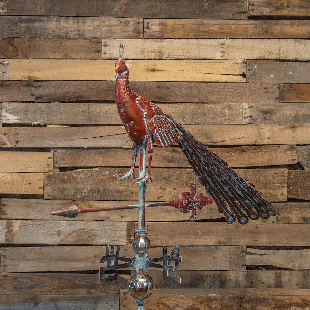 3D Full Body Peacock Weathervane