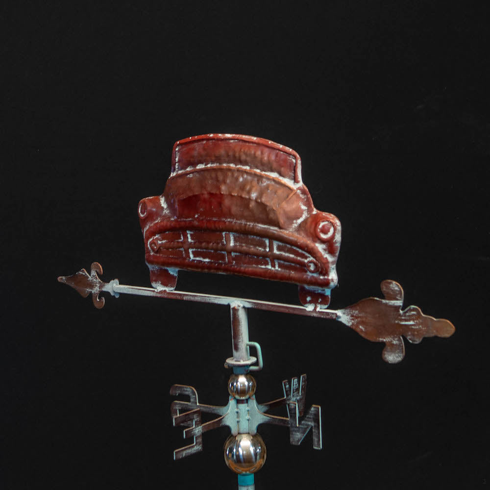 2D Car Front Weathervane