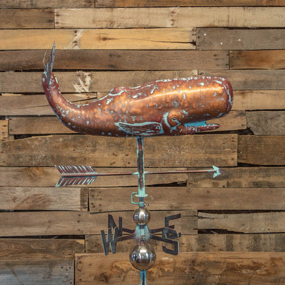 3D Whale Weathervane