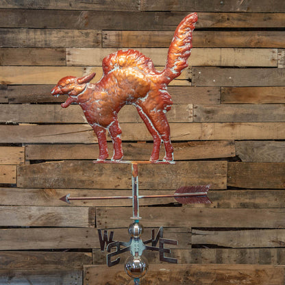 3D Hunting Cat Weathervane