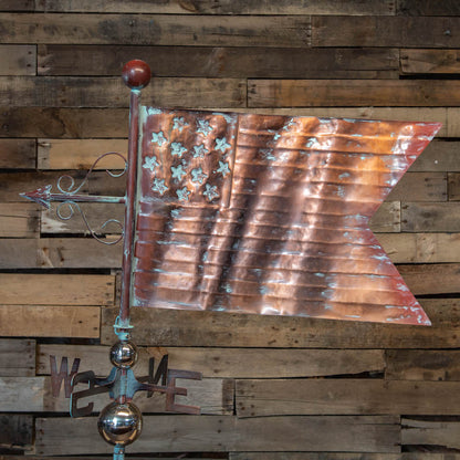 2D American Flag Weathervane