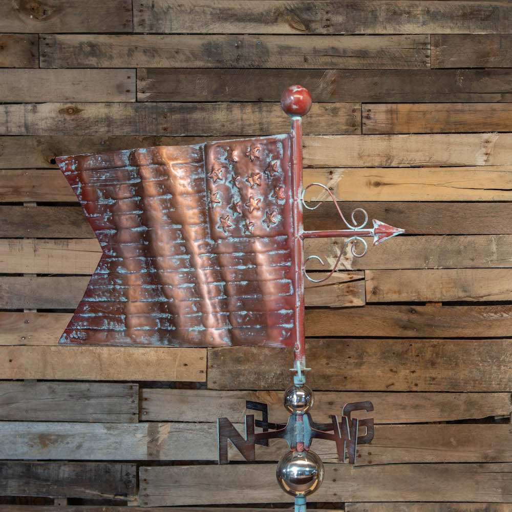 2D American Flag Weathervane