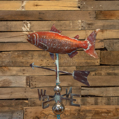 2D Trout Weathervane