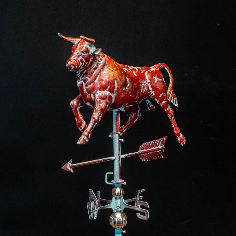 3D Full Body Bull Weathervane