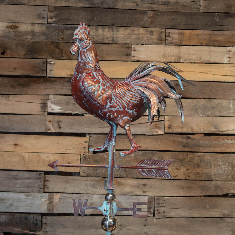 3D Strutting Rooster Weathervane