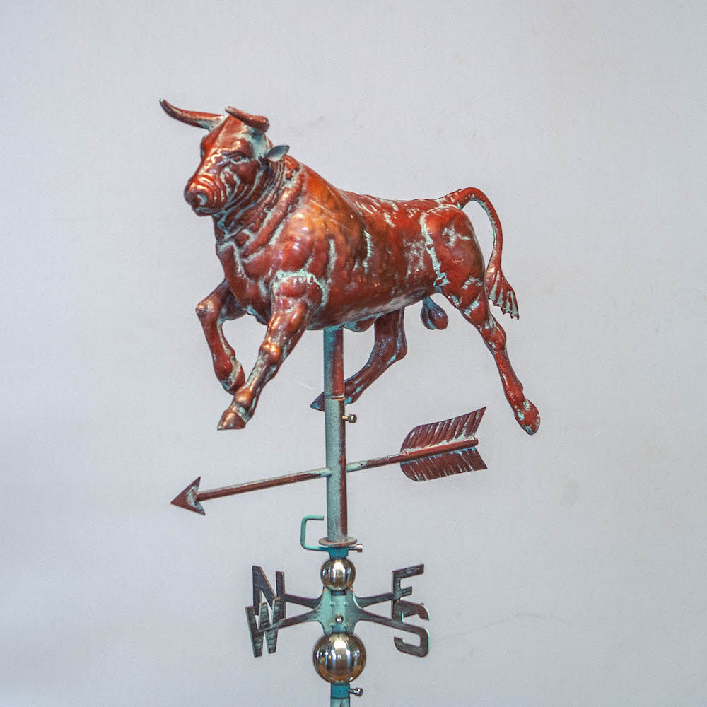 3D Full Body Bull Weathervane