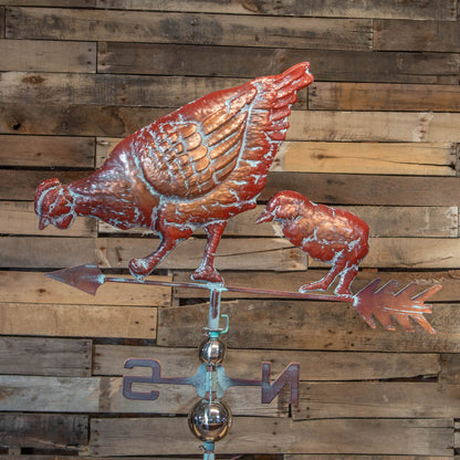 2D Chicken & Chick Weathervane