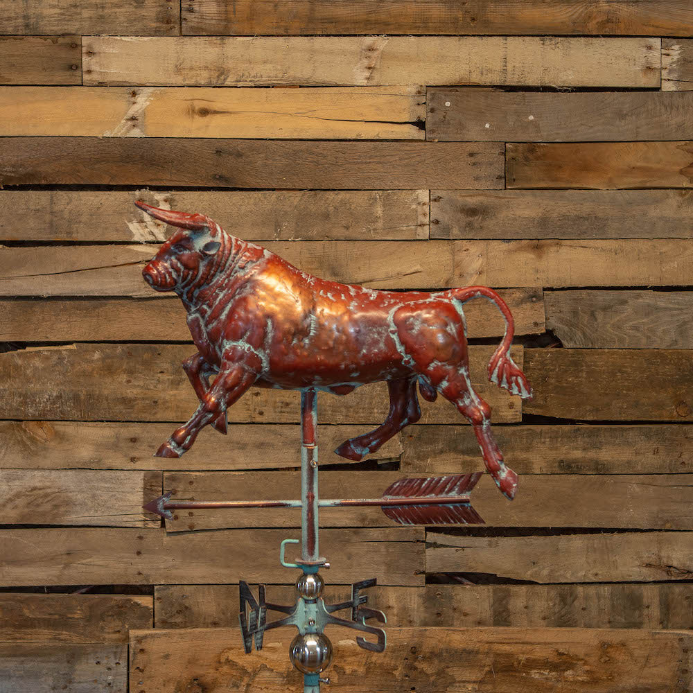 3D Full Body Bull Weathervane