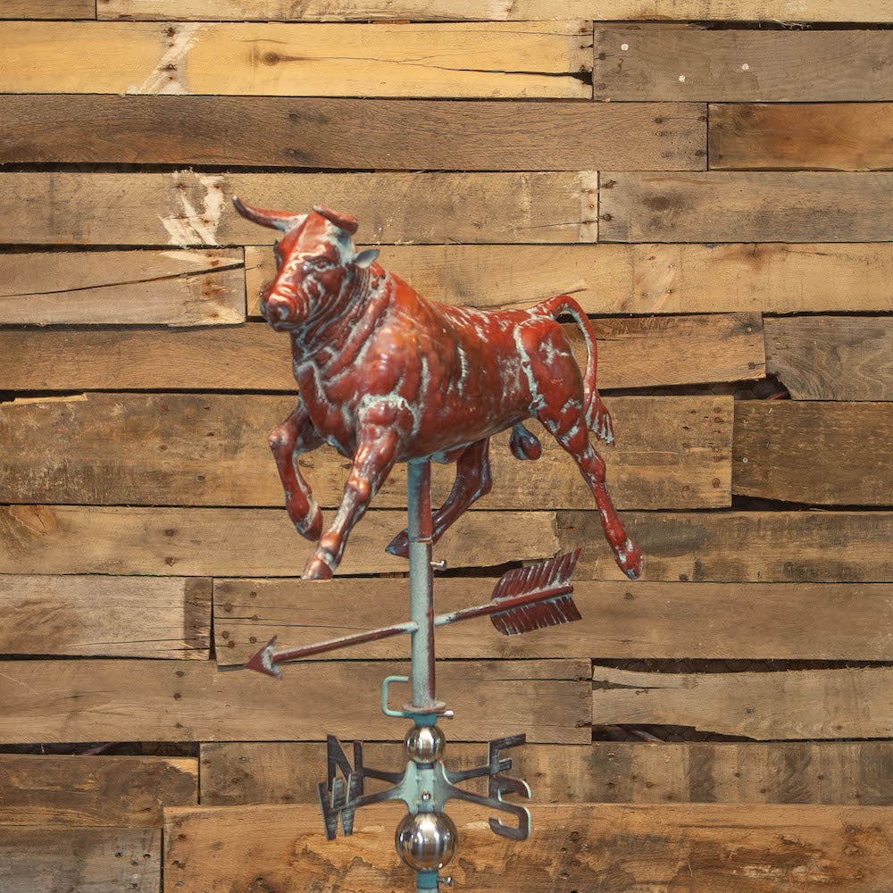 3D Full Body Bull Weathervane