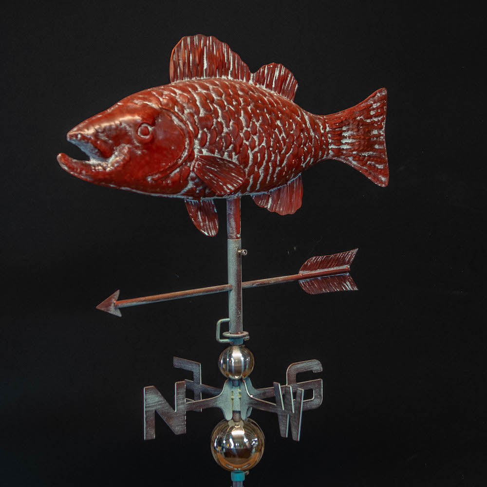 2D Fish Weathervane