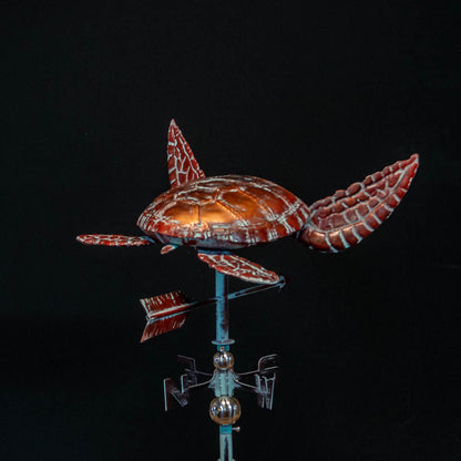 3D Sea Turtle Weathervane